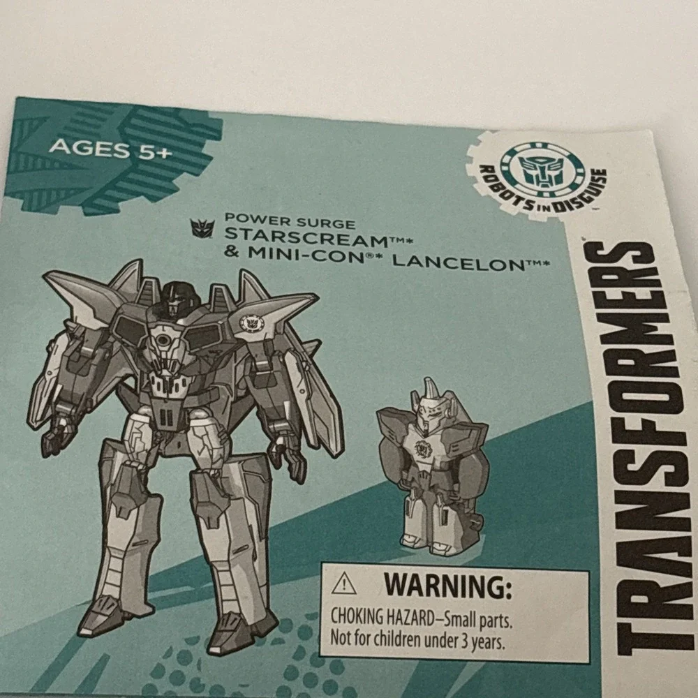 Power Surge Starscream Mini Con Lancelon Transformers TALKS